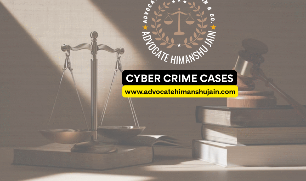 Lawyer for Cyber Fraud Cases in Delhi NCR and Pan India in case you are a victim of cybercrime to protect your rights and be able to recover your losses.