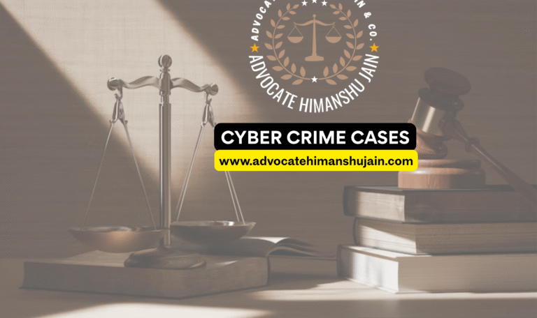 Lawyer for Cyber Fraud Cases in Delhi NCR and Pan India in case you are a victim of cybercrime to protect your rights and be able to recover your losses.