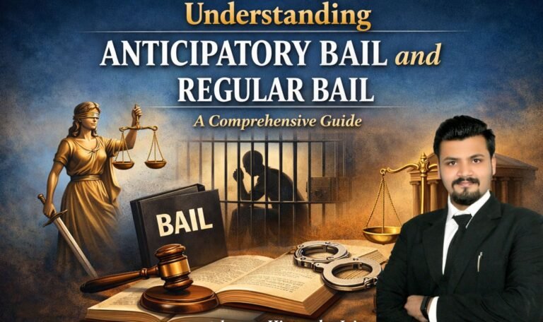 Anticipatory Bail and Regular Bail