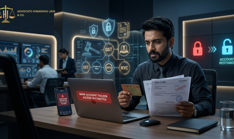 How to Defreeze Bank Account in india 2026
