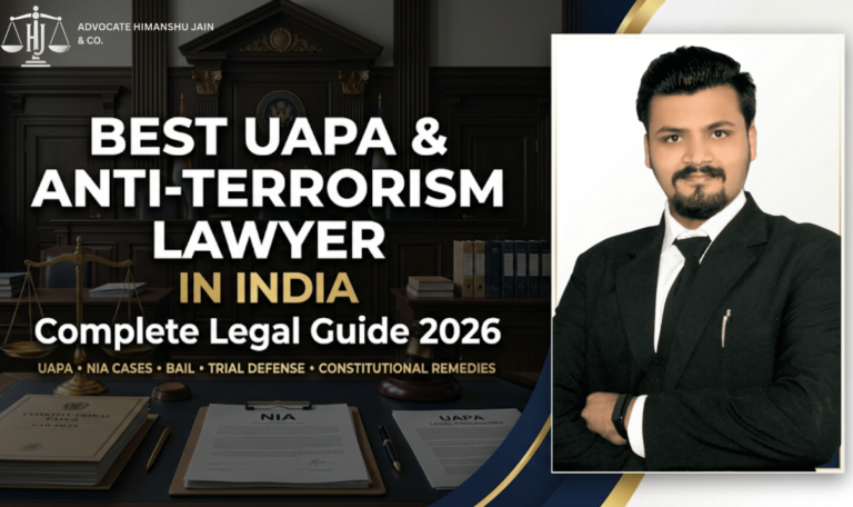 Best UAPA & Anti-Terrorism Lawyer in India (2026 Guide)