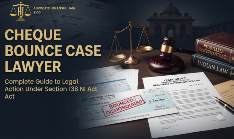 Cheque Bounce Lawyer: Complete Legal Guide to Section 138 NI Act Cases (2026)